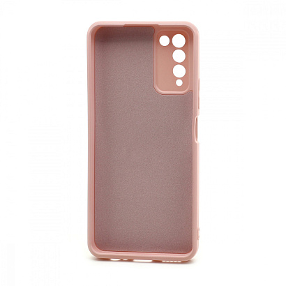 Чехол Silicone Case NEW ERA (накладка/силикон) для Huawei Honor 10X Lite светло розовый