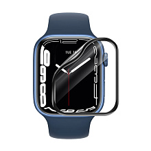 Защитное стекло HOCO A30 для Apple Watch Series 7 45mm черное