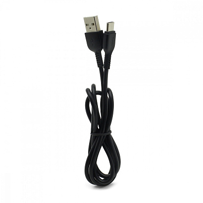Кабель USB - Type-C HOCO X20 "Flash" (3А, 100см) черный