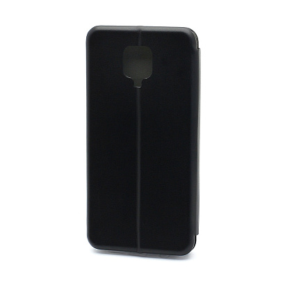 Чехол-книжка BF модельный (силикон/кожа) для Xiaomi Redmi Note 9S/ Redmi Note 9 Pro черный