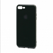 Чехол Silicone case Onyx с лого матовые для Apple iPhone 7/8 Plus черный