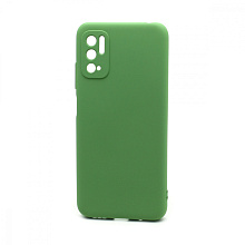 Чехол Silicone Case NEW ERA (накладка/силикон) для Xiaomi Redmi Note 10T зеленый