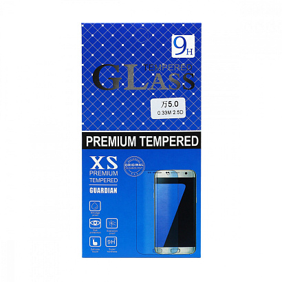 Защитное стекло универсальное "TEMPERED GLASS" 5 + протирка Premium