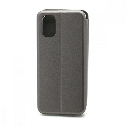 Чехол-книжка BF модельный (силикон/кожа) для Samsung Galaxy M51 серебристый