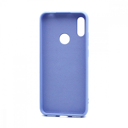 Чехол Silicone Case NEW ERA (накладка/силикон) для Huawei Honor 8A/Y6 2019 голубой