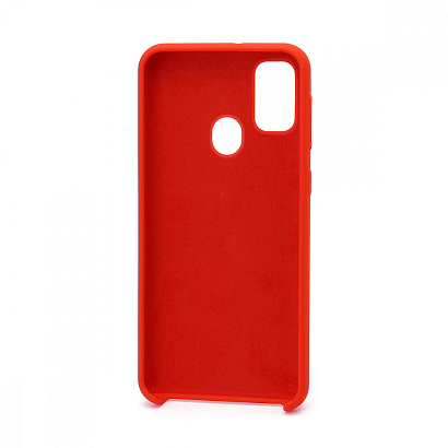Чехол Silicone Cover Color для Samsung Galaxy M21/M30S (001) красный