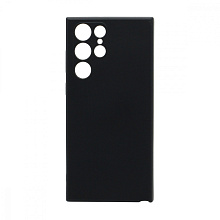 Чехол Silicone Case NEW ERA (накладка/силикон) для Samsung Galaxy S22 Ultra черный