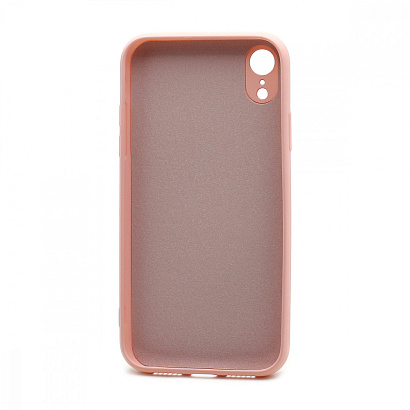 Чехол Silicone Case NEW ERA (накладка/силикон) для Apple iPhone XR светло розовый.