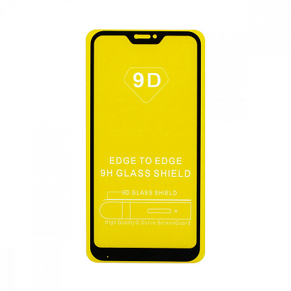 Защитное стекло Full Glass для Xiaomi Mi A2 Lite черное (Full GC) тех. пак