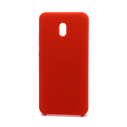 Чехол Silicone Cover Color для Xiaomi Redmi 8A (001) красный