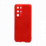 Чехол Silicone Case NEW ERA (накладка/силикон) для Huawei P40 Pro красный