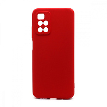 Чехол Silicone Case NEW ERA (накладка/силикон) для Xiaomi Redmi 10 красный