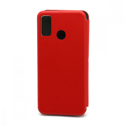 Чехол-книжка BF модельный (силикон/кожа) для Huawei Honor 9X Lite красный