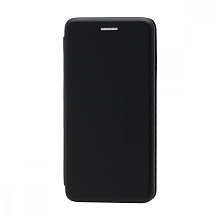 Чехол-книжка BF модельный (силикон/кожа) для Samsung Galaxy S22 черный