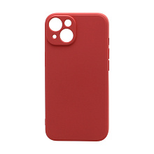 Чехол Silicone Case NEW ERA (накладка/силикон) для Apple iPhone 14/6.1 малиновый