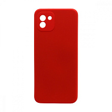 Чехол Silicone Case NEW ERA (накладка/силикон) для Samsung Galaxy A03 красный