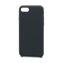 Чехол Silicone Case без лого для Apple iPhone 7/8/SE 2020 (015) графитовый