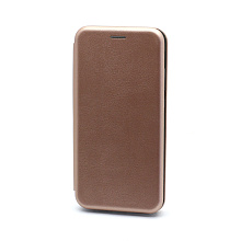 Чехол-книжка BF модельный (силикон/кожа) для Huawei Honor 9C/ P40 Lite E розовый