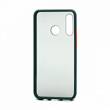 Чехол Shockproof силикон-пластик для Huawei Honor 20 Lite/20S/P30 Lite зелено-оранжевый