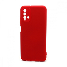 Чехол Silicone Case NEW ERA (накладка/силикон) для Xiaomi Redmi 9T красный