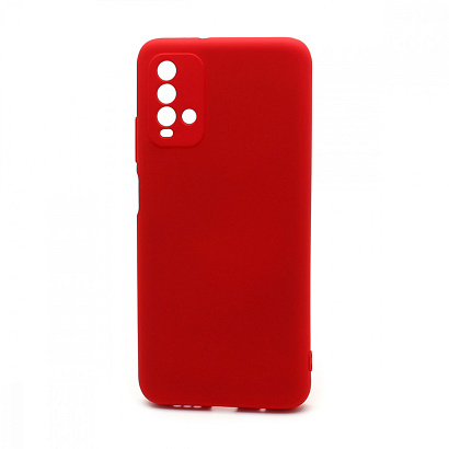Чехол Silicone Case NEW ERA (накладка/силикон) для Xiaomi Redmi 9T красный