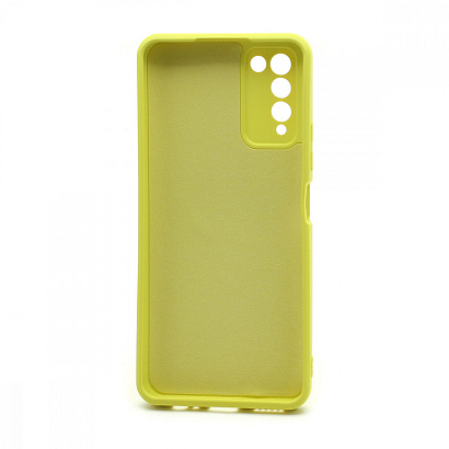 Чехол Silicone Case NEW ERA (накладка/силикон) для Huawei Honor 10X Lite желтый