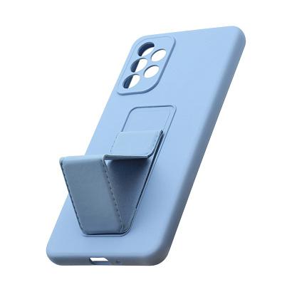 Чехол Magnetic Stend 2 для Samsung A73 (008) голубой
