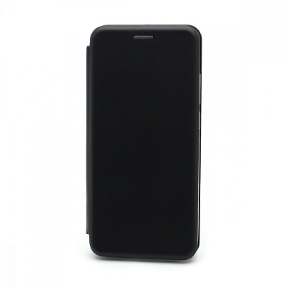 Чехол-книжка BF модельный (силикон/кожа) для Samsung Galaxy A02S/M02S черный