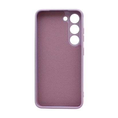 Чехол Silicone Case NEW ERA (накладка/силикон) для Samsung Galaxy S23 сиреневый