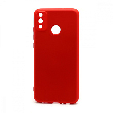 Чехол Silicone Case NEW ERA (накладка/силикон) для Huawei Honor 9X Lite красный