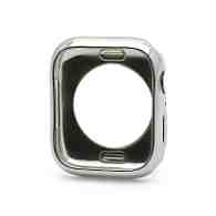 Чехол Apple Watch 42mm силиконовый серебристый