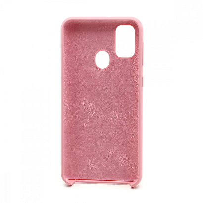 Чехол Silicone Cover Color для Samsung Galaxy M21/M30S (017) розовый