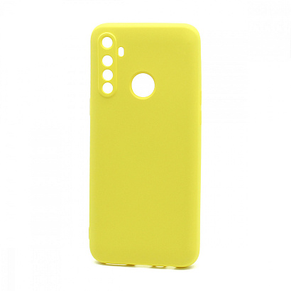 Чехол Silicone Case NEW ERA (накладка/силикон) для Realme 5/C3 желтый