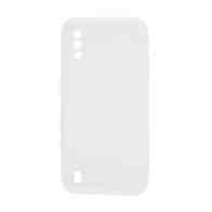 Чехол силиконовый для Samsung Galaxy M01 прозрачный