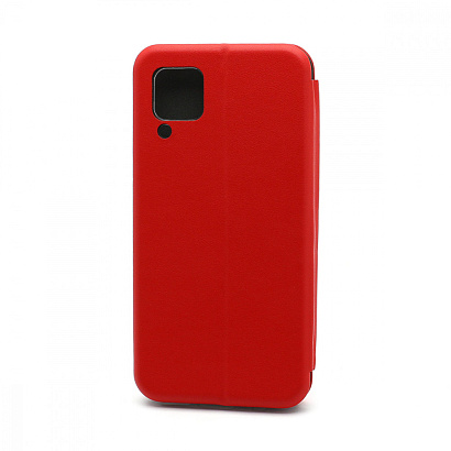 Чехол-книжка BF модельный (силикон/кожа) для Huawei P40 Lite красный