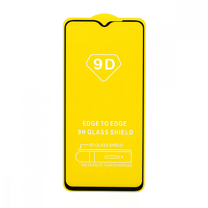 Защитное стекло Full Glass для Xiaomi Redmi 9T черное (Full GC) тех. пак