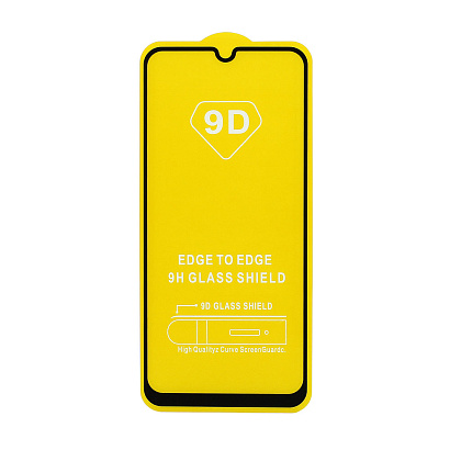 Защитное стекло Full Glass для Samsung Galaxy M21 (M215) черное (Full GC) тех. пак