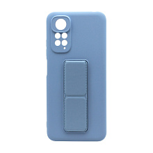 Чехол Magnetic Stend 2 для Xiaomi Redmi Note 11/Redmi Note 11S (008) голубой