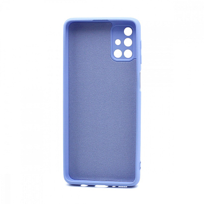 Чехол Silicone Case NEW ERA (накладка/силикон) для Samsung Galaxy M31S голубой