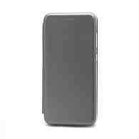 Чехол-книжка BF модельный (силикон/кожа) для Samsung Galaxy A72 серебристый