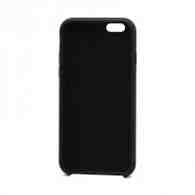 Чехол Silicone Case с лого для Apple iPhone 6/6S (018) чёрный