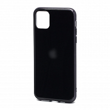 Чехол Silicone case Onyx с лого матовые для Apple iPhone 11 Pro Max/6.5 черный