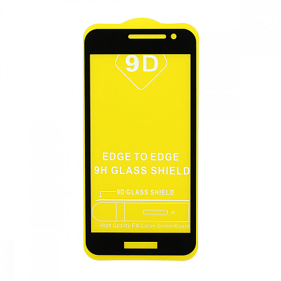 Защитное стекло Full Glass для Samsung Galaxy J2 Core (J260) черное (Full GC) тех. пак