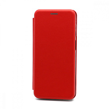 Чехол-книжка BF модельный (силикон/кожа) для Samsung Galaxy A12 красный