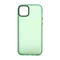 Чехол Metal Frame матовый для Apple iPhone 14 Plus/6.7 (005) зеленый
