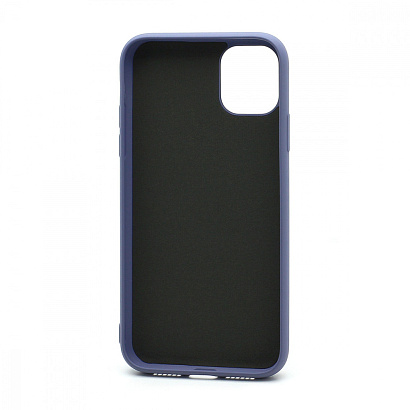 Чехол Silicone Case NEW ERA (накладка/силикон) для Apple iPhone 11/6.1 серый