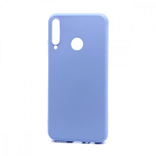 Чехол Silicone Case NEW ERA (накладка/силикон) для Huawei Honor 9C/P40 Lite E голубой