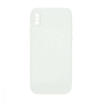 Чехол силиконовый для Apple iPhone XS прозрачный