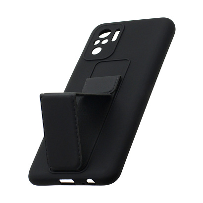 Чехол Magnetic Stend 2 для Xiaomi Redmi Note 10/Redmi Note 10S (004) черный