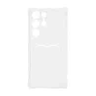 Чехол с кармашком для Samsung Galaxy S23 Ultra прозрачный (001)